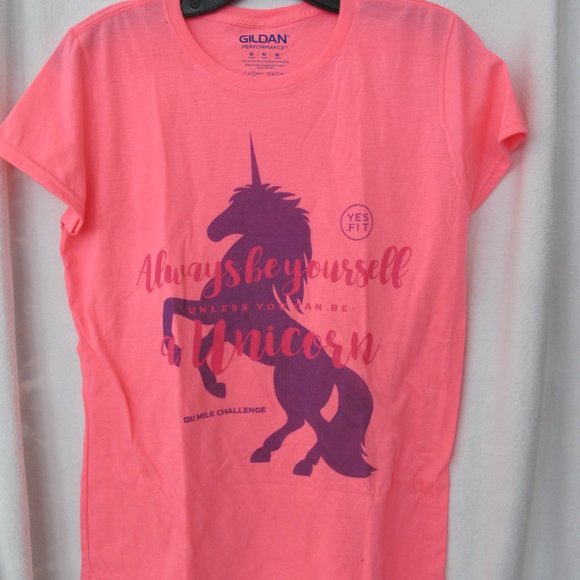 Must Bundle - Women's Yes.Fit Challenge Unicorn Activewear T-shirt/Top - Medium - Picture 1 of 9